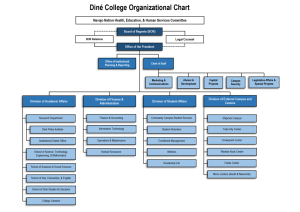 Office of the President - Mission - Diné College